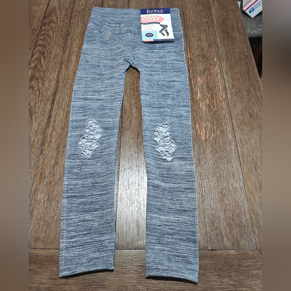 First Kick Maternity Cozy Leggings Grey One Size New - Picture 1 of 7